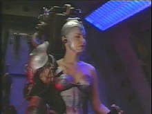 Anna Galvin as the ship's android. Scavengersandroid.jpg