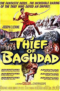 <i>The Thief of Baghdad</i> (1961 film) 1961 American film directed by Arthur Lubin