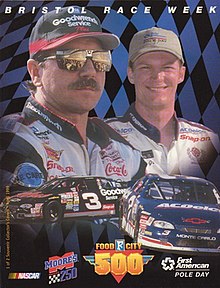 The 1999 Food City 500 program cover.