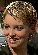 Charity as she appeared in her first episode (2000) Charity dingle.jpg