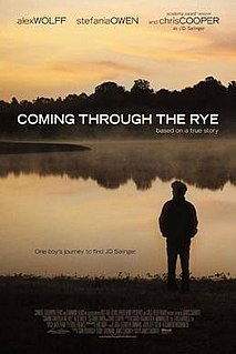 <i>Coming Through the Rye</i> (film) 2015 American drama film