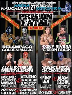 Prisión Fatal (August 2014) 2014 International Wrestling Revolution Group event