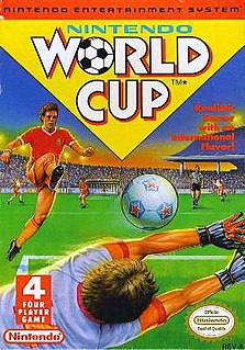<i>Nintendo World Cup</i> 1990 NES association football video game
