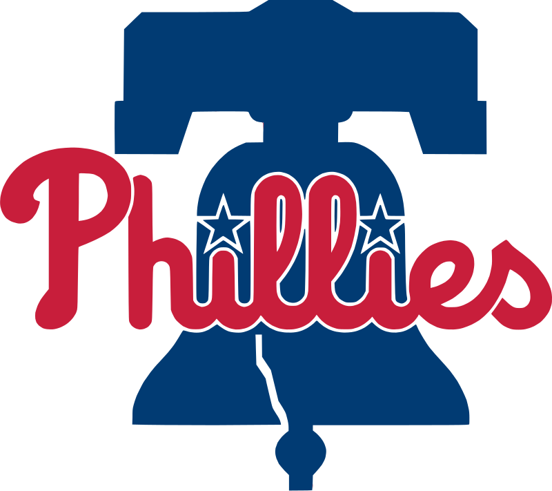 Stitches Men's Philadelphia Phillies Blue Cooperstown Wordmark Pullover  Hoodie