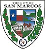 Officielt segl i San Marcos, Texas