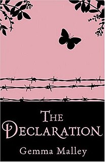 <i>The Declaration</i> (novel) book by Gemma Malley