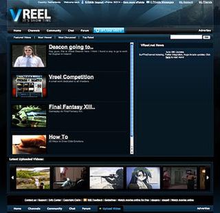 <span class="mw-page-title-main">VReel</span> Short-lived video sharing website