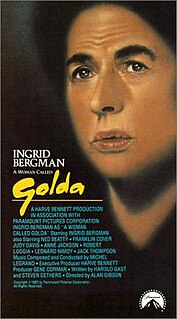 <i>A Woman Called Golda</i> 1982 biographical television film by Alan Gibson
