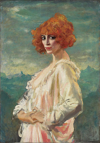 <i>Marchesa Casati</i> (painting) 1919 painting by Augustus John