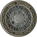 The original reverse design, by Bruce Rushin British two pound coin 2015 reverse.png
