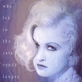 Who Let In the Rain 1993 single by Cyndi Lauper