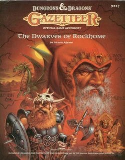 <i>The Dwarves of Rockhome</i> Tabletop role-playing game supplement for Dungeons & Dragons