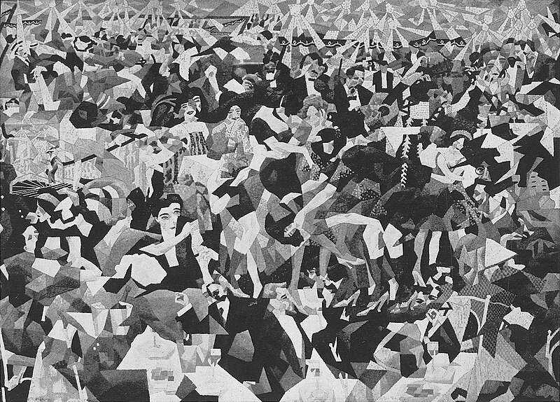 File:Gino Severini, 1911, The Pan Pan Dance, original version.jpg