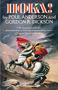 <i>Hoka!</i> 1983 collection of science fiction stories by Poul Anderson and Gordon Dickson