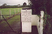 The effects of the famine on Listowel are commemorated by a communal grave on the outskirts of the town