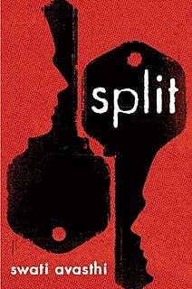 <i>Split</i> (novel) Novel by Swati Avasthi