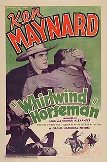 <i>Whirlwind Horseman</i> 1938 American film