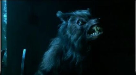 George in his werewolf form