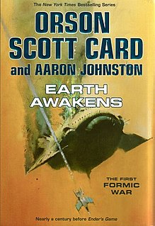 <i>Earth Awakens</i> 2014 novel by Orson Scott Card and Aaron Johnston