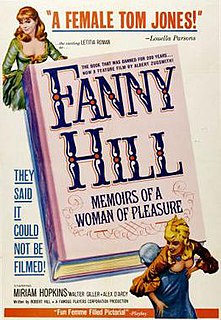 <i>Fanny Hill</i> (1964 film) 1964 film by Russ Meyer, Albert Zugsmith