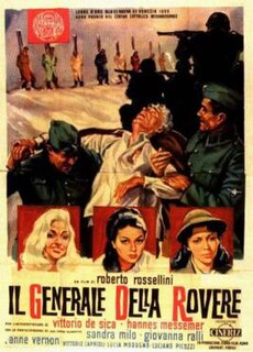 <i>General Della Rovere</i> 1959 film by Roberto Rossellini