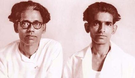 Krishnan (left) and Panju (right)