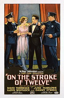<i>On the Stroke of Twelve</i> 1927 silent film