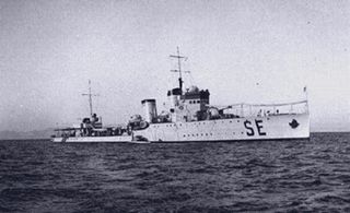 <i>Sella</i>-class destroyer 1920s Italian destroyers in World War II