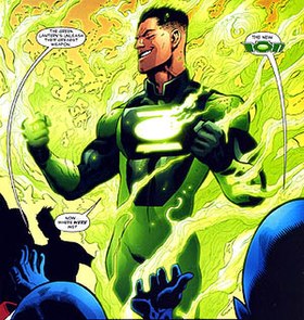 Sodam Yat as Ion, from Green Lantern Corps (vol. 2) #17. Art by Patrick Gleason.