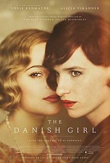 <i>The Danish Girl</i> (film) 2015 film by Tom Hooper