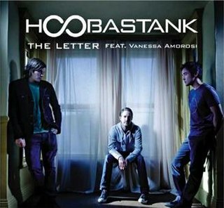 <span class="mw-page-title-main">The Letter (Hoobastank song)</span> 2009 single by Hoobastank feat. Vanessa Amorosi