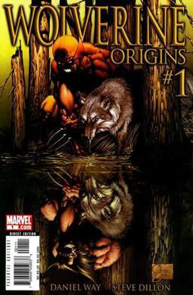 Cover for Wolverine: Origins #1 Art by Richard Isanove and Joe Quesada.