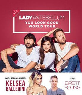 You Look Good World Tour 2017 concert tour by Lady A