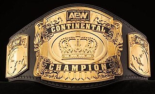 <span class="mw-page-title-main">AEW Continental Championship</span> Mens professional wrestling championship