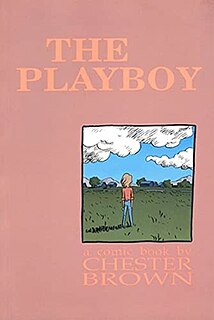 <i>The Playboy</i> 1990 graphic novel by Chester Brown