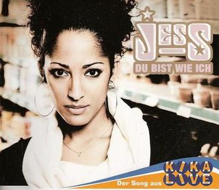 <span class="mw-page-title-main">Du bist wie ich</span> 2005 single by Jess