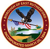 Official seal of East Rutherford, New Jersey