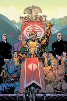 Serpentor the Cobra Emperor (From G.I. Joe: A Real American Hero #23 by Image Comics and Devil's Due)