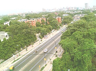 Gole Market (Peshwa Road) Picture taken from roof of M.S.Flats Gole Market - Peshwa Road.jpg