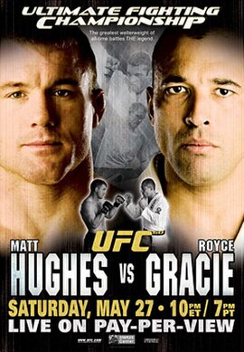 The poster for UFC 60: Hughes vs. Gracie