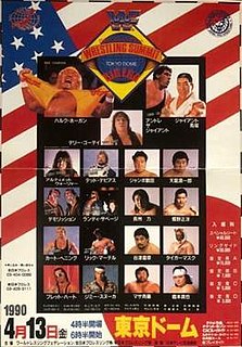 WWF/AJPW/NJPW Wrestling Summit American/Japanese co-promoted professional wrestling show