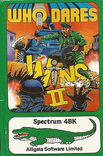 <i>Who Dares Wins II</i> 1985 video game