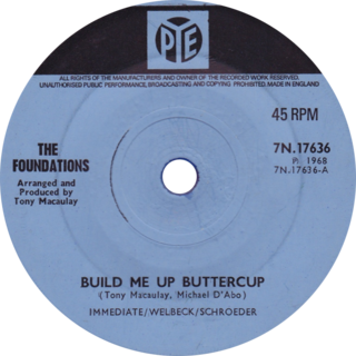 Build Me Up Buttercup 1968 single by The Foundations