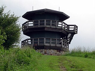 High Knob Mountain in Virginia, United States of America