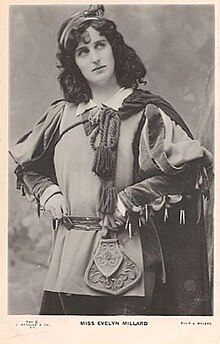 Evelyn Millard as Lady Marian in Robin Hood (1906) Evelyn-millard-marian.jpg