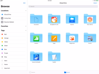 Files (Apple) Mobile file management application developed by Apple
