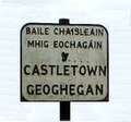 Castletown Geoghegan sign