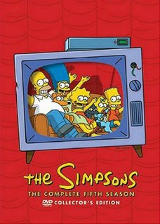 <i>The Simpsons</i> (season 5) Episode list for season of animated series