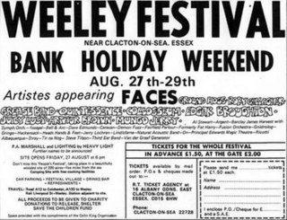 <span class="mw-page-title-main">Weeley Festival</span>