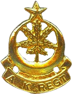 Azad Kashmir Regiment Military unit